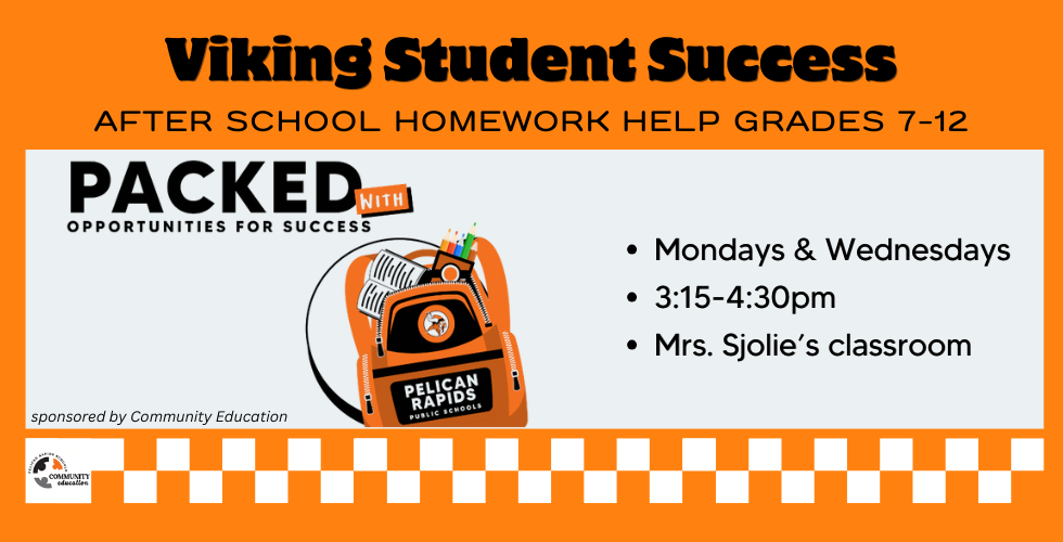 homework help grades 7-12 mondays and Wednesdays 3:15-4:30pm at PRHS